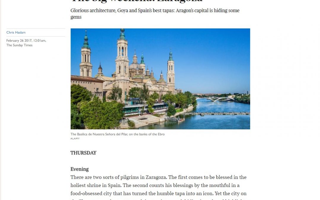 Las tapas de Zaragoza se ganan su fama