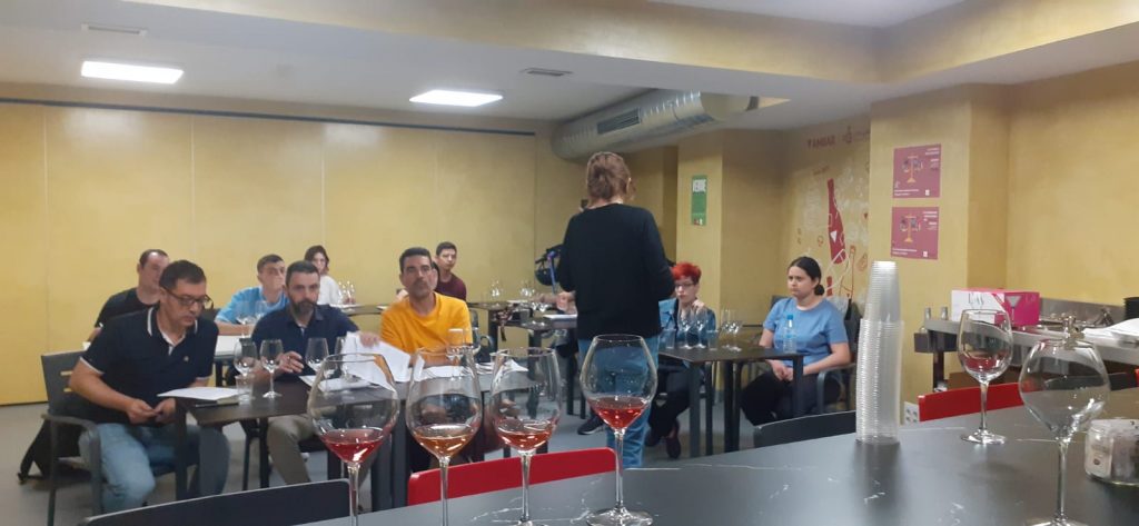 imagen formación de vino