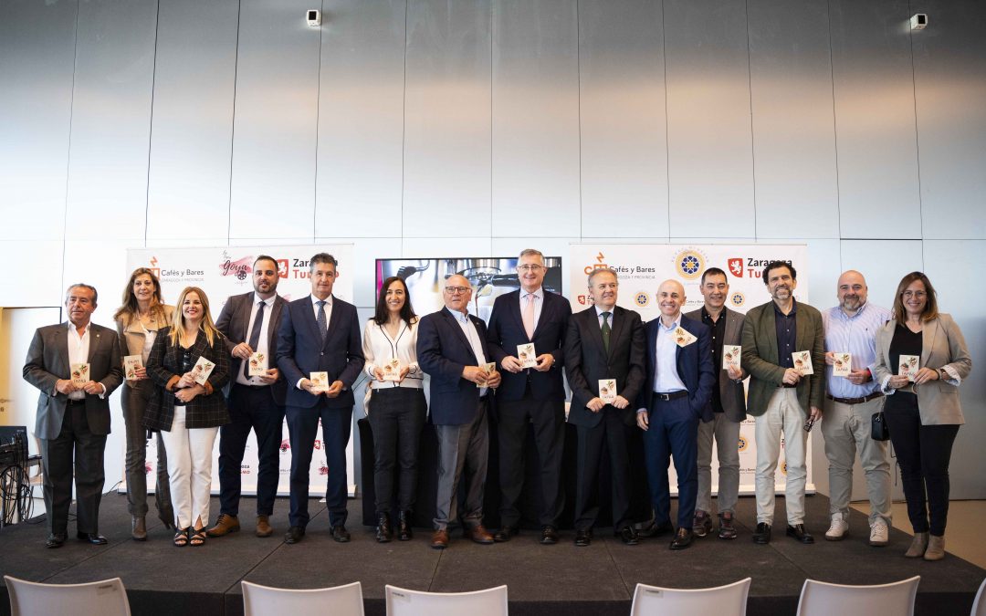 La Asociación de Empresarios de Cafés y Bares presenta la Guía Oficial de Tapas de Zaragoza y Provincia en el Salón Aragonés de Turismo 2024