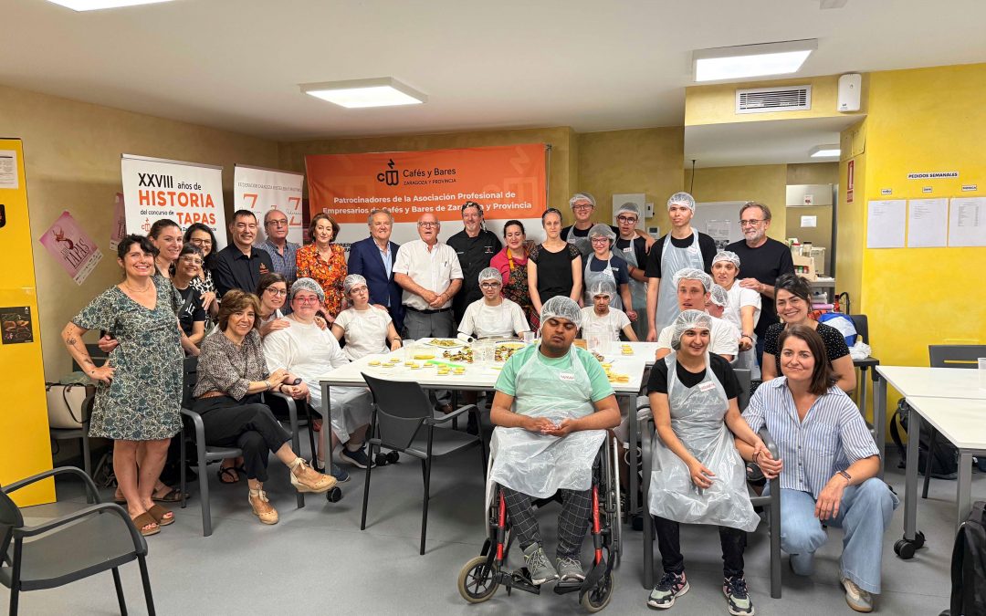 Una muestra gastronómica con personas con discapacidad para celebrar el día mundial de la tapa 2025