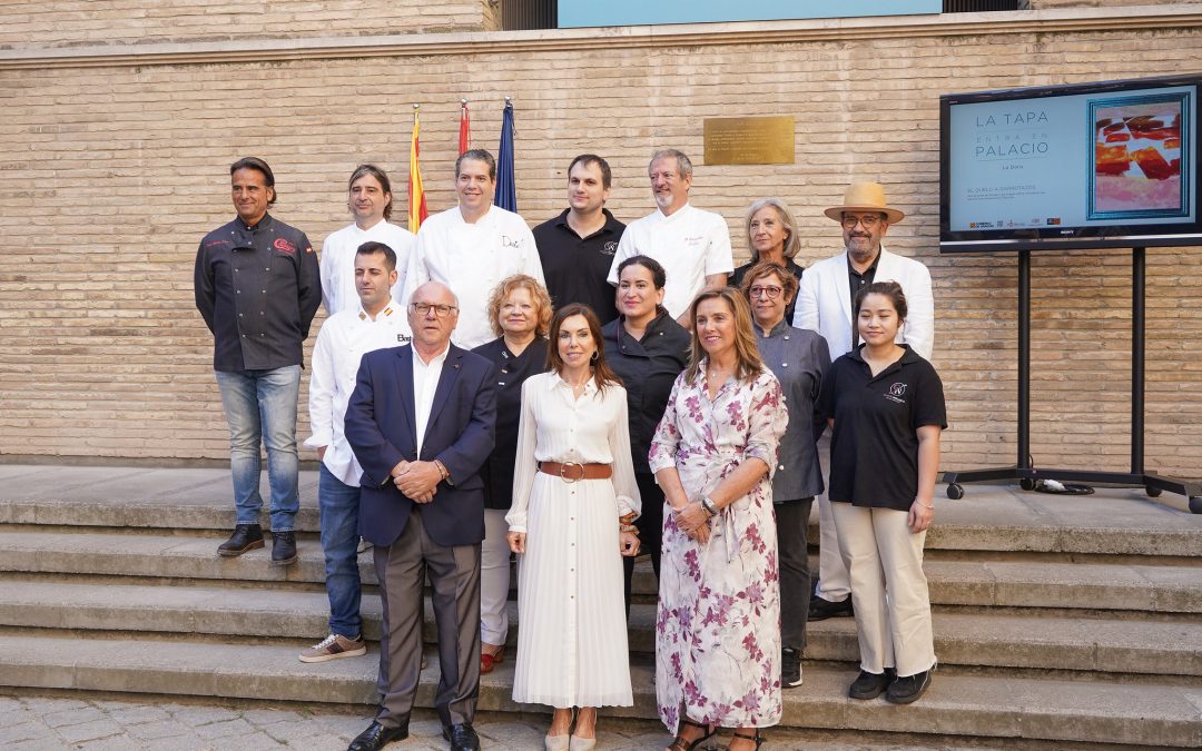 La hostelería zaragozana entra en la Aljafería con «La Tapa entra en Palacio»