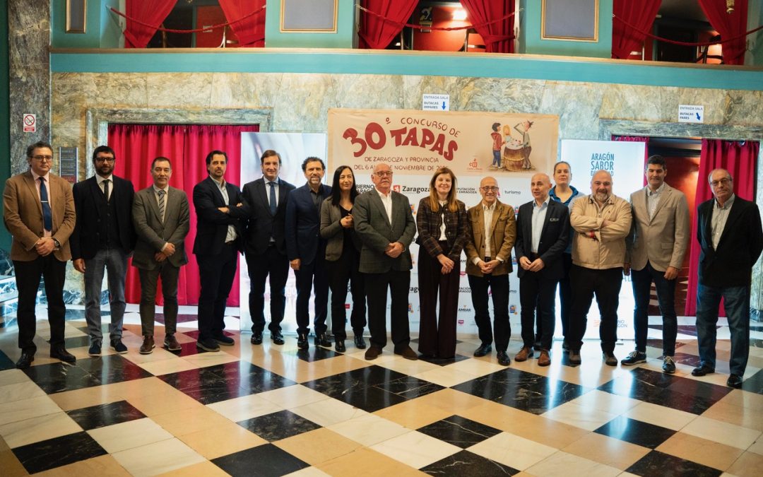 El Concurso de Tapas de Zaragoza y Provincia celebra su XXX edición con récord de participación